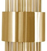 Настенный светильник Crystal Lux Atento AP2 Brass/Transparente