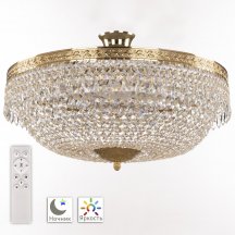 Потолочная люстра Bohemia Ivele Crystal 1901 19011/55IV/LED-DIM G