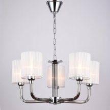 Китайская люстра Illumico  IL1256-5PPA-29 CR Romei