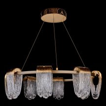 Подвесная люстра Cascade LE7717/8 Gold