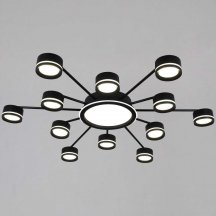 Потолочная люстра Reluce 20590-0.3-6+6+1 Black