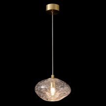 Светильник подвесной Crystal Lux FORMLESS SP1 TRANSPARENT