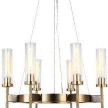 Подвесная люстра DeLight Collection Alouette KM0936P-6 brass