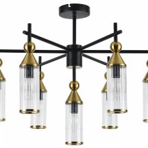 Люстра на штанге Indigo Torazzo 13037/7R Black