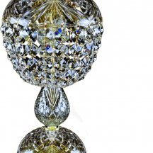 Интерьерная настольная лампа Bohemia Ivele Crystal 1477 14771L1/22 G