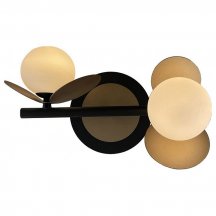 Настенный светильник Savage W4641-2 MBK+SGD