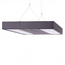 Промышленный подвесной светильник ULO-K16B ULO-K16B 2x22W/4000K/L100 5W/RGB IP44 BLACK