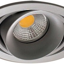 Точечный светильник Lumme DL18615/01WW-R Silver Grey/Black