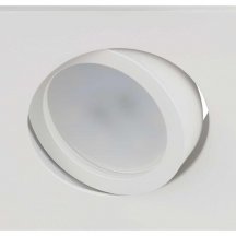 Светильник встраиваемый алюминиевый ЭРА KL87 WH SET 5 под лампу MR16 GU5.3 белый набор 5 шт Б0070930