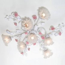 Потолочная люстра Lucia Tucci Fiori Di Rose 109.6.1 Потолочная люстра Lucia Tucci Fiori Di Rose 109.6.1