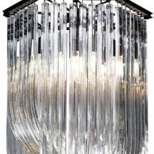 Подвесная люстра DeLight Collection Murano Glass KR0116P-6 black