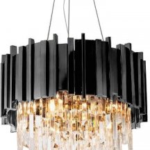 Подвесная люстра Barclay A006-400 L4 br.dark nickel