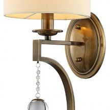 Бра NEWPORT 31301/A black brass