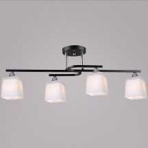 Потолочная люстра Reluce 06194-0.3-04 BK+CH