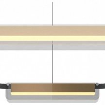 Подвесной светильник Maytoni Flat MOD296PL-L60BS3K