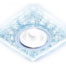 Точечный светильник на кухню Ambrella light  s227 W/CH/C