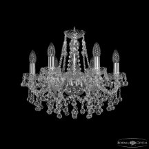 Подвесная люстра Bohemia Ivele Crystal 1409 1409/6/160 Ni