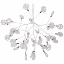 Подвесная люстра Crystal Lux Evita SP36 White/Transparent