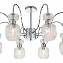 Потолочная люстра Escada Gloss 1141/8PL Chrome/Clear