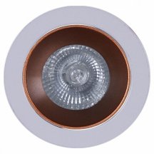 Точечный светильник Reluce 16085-9.0-001PT MR16 WT+ROSE GD