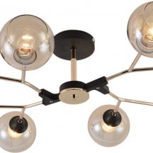 Потолочная люстра Reluce 01483-0.3-08 BK+FGD