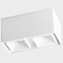 Точечный светильник  FASHION FX2 white + FASHION FXR white - 2шт.