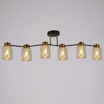 Светильник на штанге ILLUMICO Qui IL6111-6COU-79 BK GD Qui Светильник на штанге ILLUMICO Qui IL6111-6COU-79 BK GD Qui