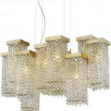 Подвесная люстра DeLight Collection 68065 PR68065-12 gold