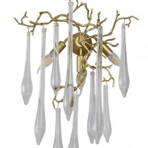 Бра Crystal Lux Reina AP3 Gold Pearl