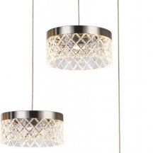 Подвесной светильник DeLight Collection Diamond cut MD21020075-3A satin nickel