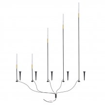 Грунтовый светильник Muster A1083PA-5BK