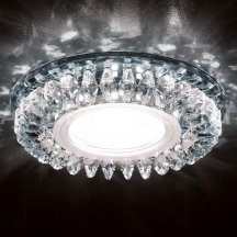Точечный светильник Декоративные Кристалл Led+mr16 S220 CH