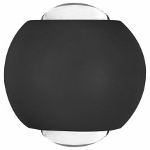 Светодиодный светильник стационарный Feron AL51 2*1W 3000K черный 51131