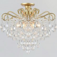 Потолочная люстра Reluce 04066-0.3-06 MATT GOLD+CR