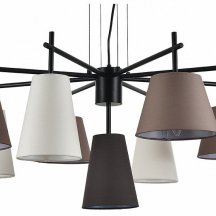 Подвесная люстра Indigo Abbinare 13032/9P Black