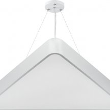 Подвесной светодиодный светильник Geometria ЭРА Delta SPO-151-W-40K-030 30Вт 4000К белый Б0050574