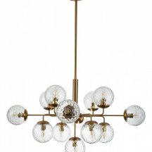 Китайская люстра Indigo Cocoon 11008/13P Brass