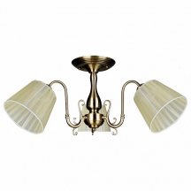 Потолочная люстра Omnilux Leonessa OML-29117-03 с тканевым плафоном