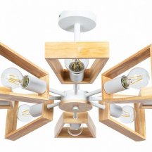 Потолочная люстра Arte Lamp Brussels A8030PL-8WH