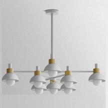 Люстра зелёного цвета ImperiumLoft Fanta A Lights Yellow FANTA_A01