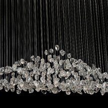 Подвесная люстра Newport VERONA 8230/140 С oval white clear