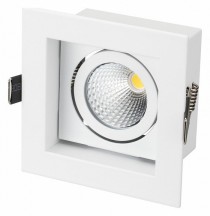 Встраиваемый светильник Arlight Cl-kardan CL-KARDAN-S102x102-9W Day (WH, 38 deg)