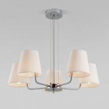 Люстра в гостиную Eurosvet Amaretto 60155/5 хром