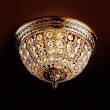 Потолочный светильник DeLight Collection 108 KR0108W-2 antique brass