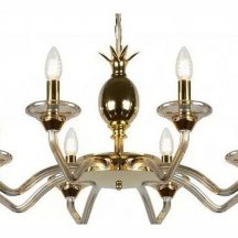 Подвесная люстра iLamp Flo YT2049-8 GD+COG