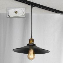 Итальянский трековый светильник Lussole New York LSP-9601-TAW