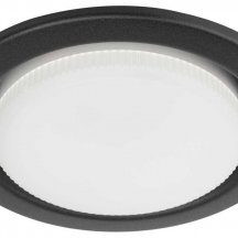 Светильник встраиваемый ЭРА KL35 SBK (к) Set 10 под лампу GX53 черный матовый с термокольцом набор 10 шт Б0071343