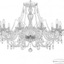Подвесная люстра Bohemia Ivele Crystal 105 105/10/300 Ni