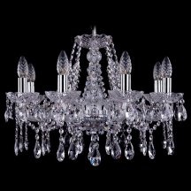 Люстра в гостиную Bohemia Ivele Crystal 1413 1413/8/200/Ni