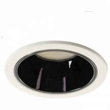 Светильник встраиваемый Feron DL3102 потолочный MR16 G5.3 белый + черный хром 51399